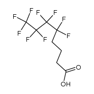 5,5,6,6,7,7,8,8,8-nonafluorooctanoic acid Structure