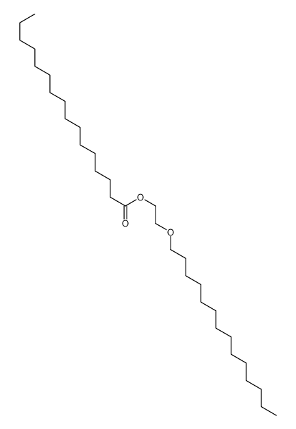 2-(Tetradecyloxy)ethyl palmitate结构式