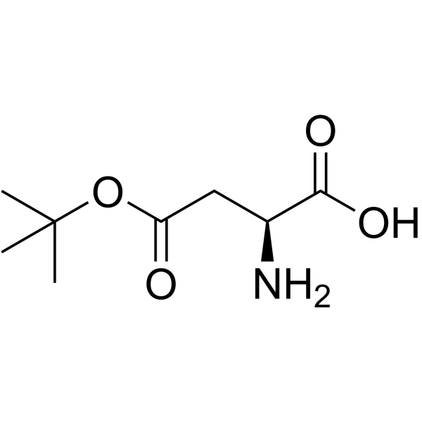 H-Asp(OtBu)-OH Structure