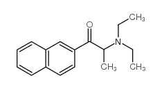 2-(diethylamino)-1-naphthalen-2-ylpropan-1-one Structure