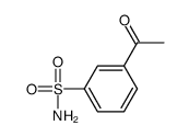 Benzenesulfonamide, 3-acetyl- (9CI) structure