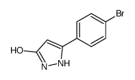 3-(4-BROMOPHENYL)-1H-PYRAZOL-5-OL structure