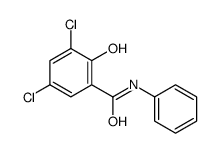 3,5-dichloro-2-hydroxy-N-phenylbenzamide Structure