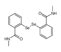 bis[2-(N-methylcarboxamido)phenyl] diselenide Structure