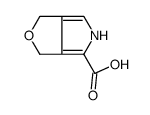 (9ci)-3,5-二氢-1H-呋喃并[3,4-c]吡咯-4-羧酸结构式