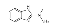 1H-Benzimidazole,2-(1-methylhydrazino)-(9CI) structure