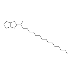 2-(1-Methylheptadecyl)octahydropentalene结构式