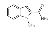 1-METHYL-1H-INDOLE-2-CARBOXAMIDE Structure