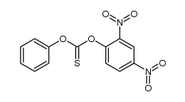 O-phenyl O-(2,4-dinitrophenyl) thiocarbonate结构式