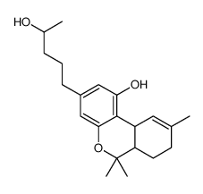3-(4-hydroxypentyl)-6,6,9-trimethyl-6a,7,8,10a-tetrahydrobenzo[c]chromen-1-ol Structure