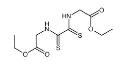 N,N'-Bis(ethoxycarbonylmethyl)ethanebisthioamide structure