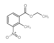 2-甲基-3-硝基苯甲酸乙酯结构式