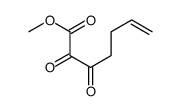 methyl 2,3-dioxohept-6-enoate Structure