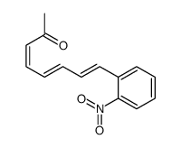 8-(2-nitrophenyl)octa-3,5,7-trien-2-one Structure