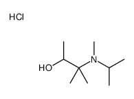 (3-hydroxy-2-methylbutan-2-yl)-methyl-propan-2-ylazanium,chloride结构式