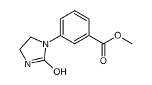 methyl 3-(2-oxoimidazolidin-1-yl)benzoate结构式