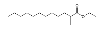 ethyl α-iodododecanoate Structure