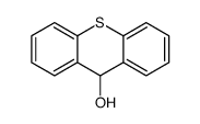 9H-Thioxanthen-9-ol Structure