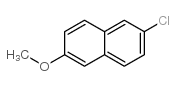 2-Chloro-6-methoxynaphthalene结构式