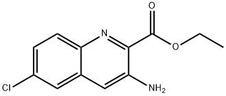 3-氨基-6-氯喹啉-2-羧酸乙酯图片