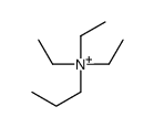 triethyl(propyl)azanium Structure