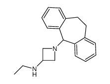 1-[10,11-Dihydro-5H-dibenzo[a,d]cyclohepten-5-yl]-N-ethyl-3-azetidinamine Structure