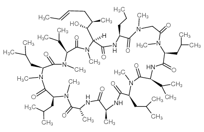 吉环孢素结构式