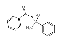 Methanone,(3-methyl-3-phenyl-2-oxiranyl)phenyl- structure