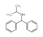 N-benzhydrylpropan-2-amine结构式