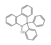 5-hydroxy-6,6-diphenyl-phenanthridine Structure