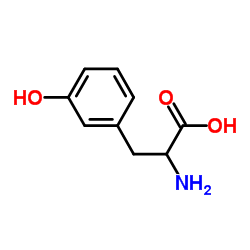 DL-间酪氨酸结构式