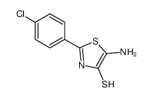 5-amino-2-(4-chlorophenyl)-1,3-thiazole-4-thiol Structure