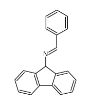 benzaldehyde 9-fluorenyl imine Structure