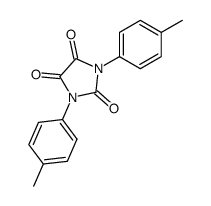 1,3-Di-p-toluyl-imidazolidin-2,4,5-trion结构式