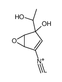 6-Oxabicyclo(3.1.0)hex-3-ene-2-methanol, 2-hydroxy-4-isocyano-alpha-me thyl-, (1-alpha,2-beta,2(R*),5-alpha)-(-)- picture