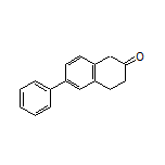 6-Phenyl-3,4-dihydronaphthalen-2(1H)-one Structure