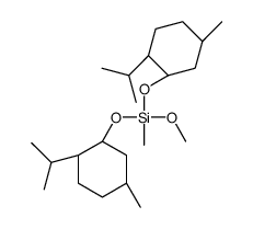 [1R-(1alpha,(1R*,2S*,5R*),2beta,5alpha)]-bis[[2-isopropyl-5-methylcyclohexyl]oxy]methoxymethylsilane picture