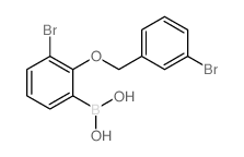 (3-Bromo-2-((3-bromobenzyl)oxy)phenyl)boronic acid structure