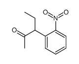 3-(2-nitrophenyl)-2-pentanone结构式