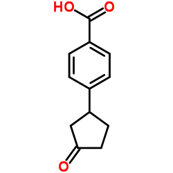 4-(3-Oxocyclopentyl)benzoic acid picture