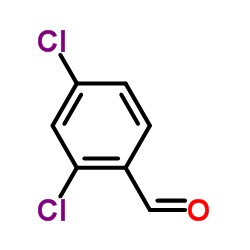 2,4-Dichlorobenzaldehyde Structure