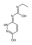 1-ethyl-3-(6-oxo-1H-pyridazin-3-yl)urea Structure