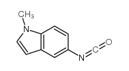 5-Isocyanato-1-methyl-1H-indole structure