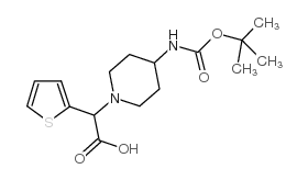 (4-Boc-氨基-1-哌啶)-噻吩-2-乙酸图片