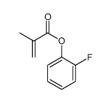 (2-fluorophenyl) 2-methylprop-2-enoate Structure