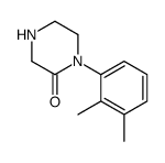 1-(2,3-dimethylphenyl)piperazin-2-one Structure