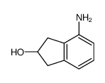 4-amino-2,3-dihydro-1H-inden-2-ol Structure