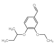 4-butan-2-yloxy-3-ethoxybenzaldehyde结构式