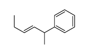 hex-3-en-2-ylbenzene Structure