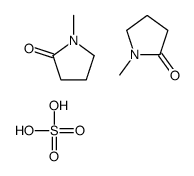 2-Pyrrolidinone,1-methyl-,sulfate (2:1) Structure